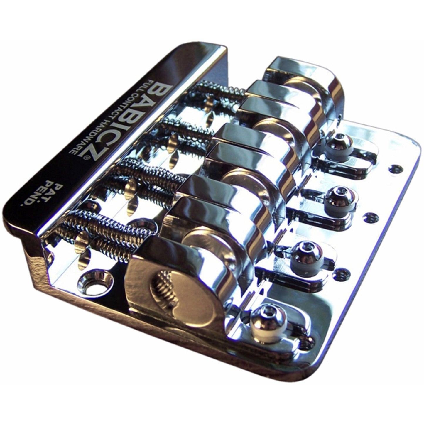 Babicz FCH-4 Bass Bridge, Original Series, 5 Hole Mount - Chrome (FCH4CH)