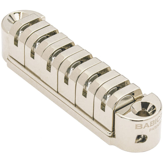 Babicz Full Contact Hardware O.E.M. Tune-O-Matic Arched Bridge - Nickel (FCHOTOMANKP)
