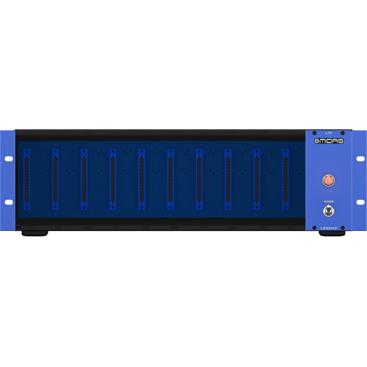 Midas File Rack Midas Legend L10 10-Space 500 Series Rack (000-BR502-00010) – RAD ...