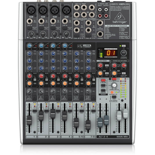Behringer Xenyx 1204USB Mixer with USB (1204USB)