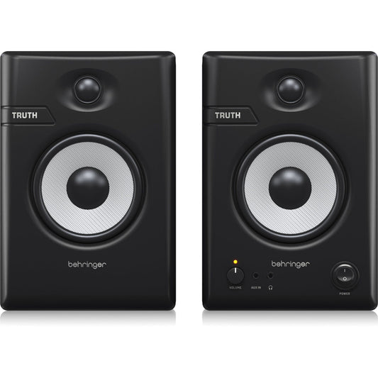 Behringer TRUTH 4.5 Powered Studio Monitors with Advanced Waveguide - Pair (TRUTH 4.5)
