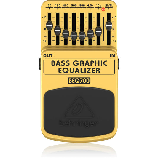 Behringer BEQ700 7-Band Graphic Equalizer Pedal (BEQ700)