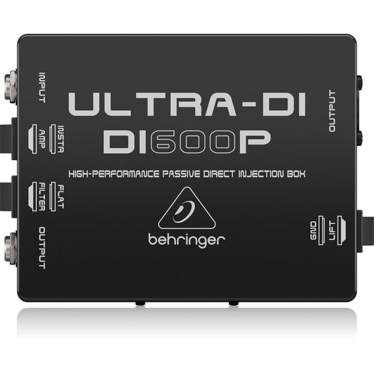 Behringer DI600P High-Performance Passive Direct Box (000-49300-00010)