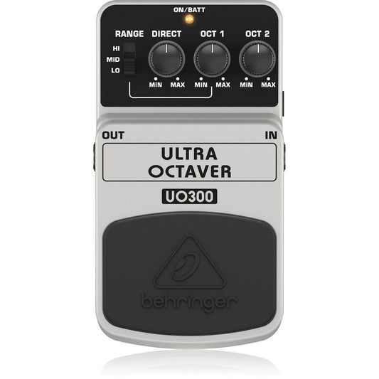 Behringer UO300 Ultra Octaver Pedal (UO300)