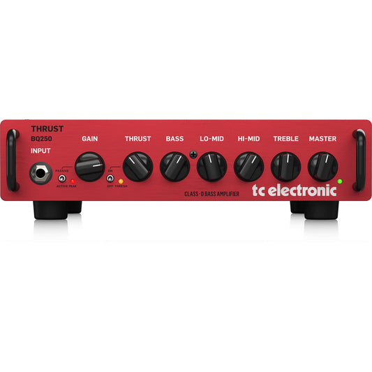 TC Electronic BQ250 250W Portable Bass Head w/Mosfet Preamp & Thrust Compressor (000-CQU02-00010)