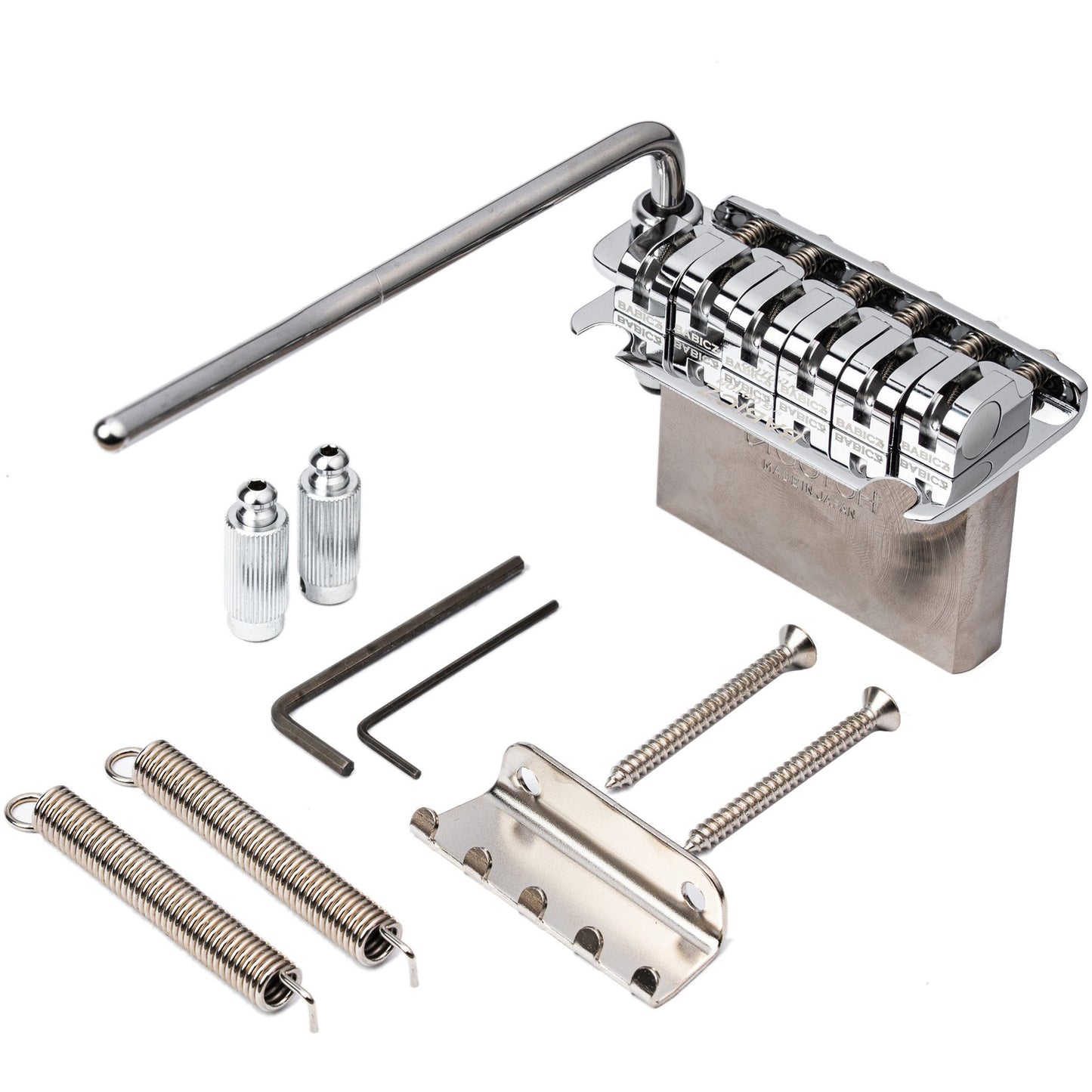 Babicz FCH by Gotoh 510 Fulcrum Tremolo Stratocaster Style Bridge - Chrome (FCH510GCH)