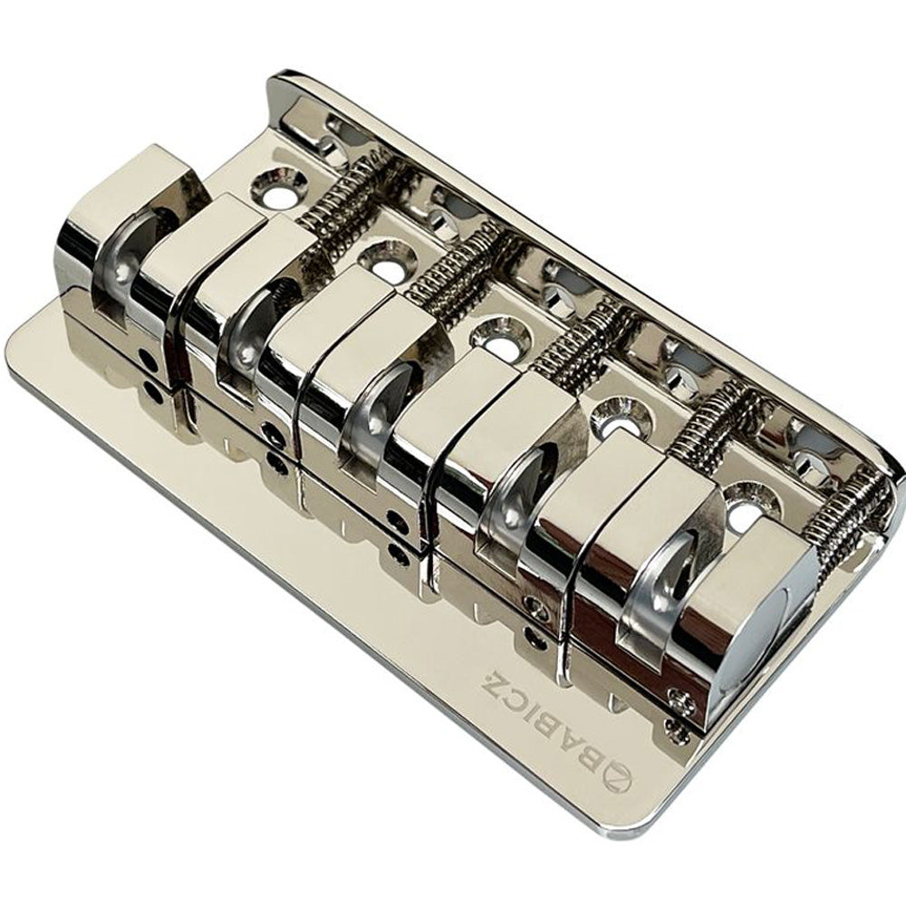 Babicz Full Contact FCH Z Series 5 String Bass Bridge - Nickel (FCHZ5NK)