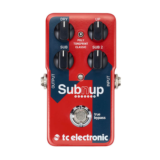 TC Electronic Sub 'N' Up Octaver Pedal with TonePrint (SUBNUPOCTAVER)