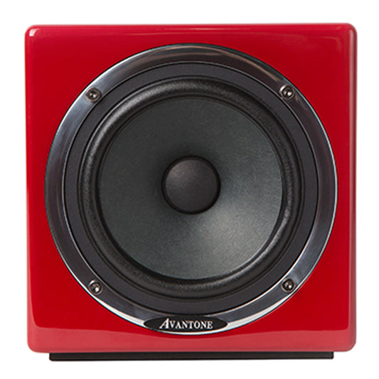 Avantone MixCube Active 10th Anniversary Red Mini Reference Monitor (Single) (AREDMONO)