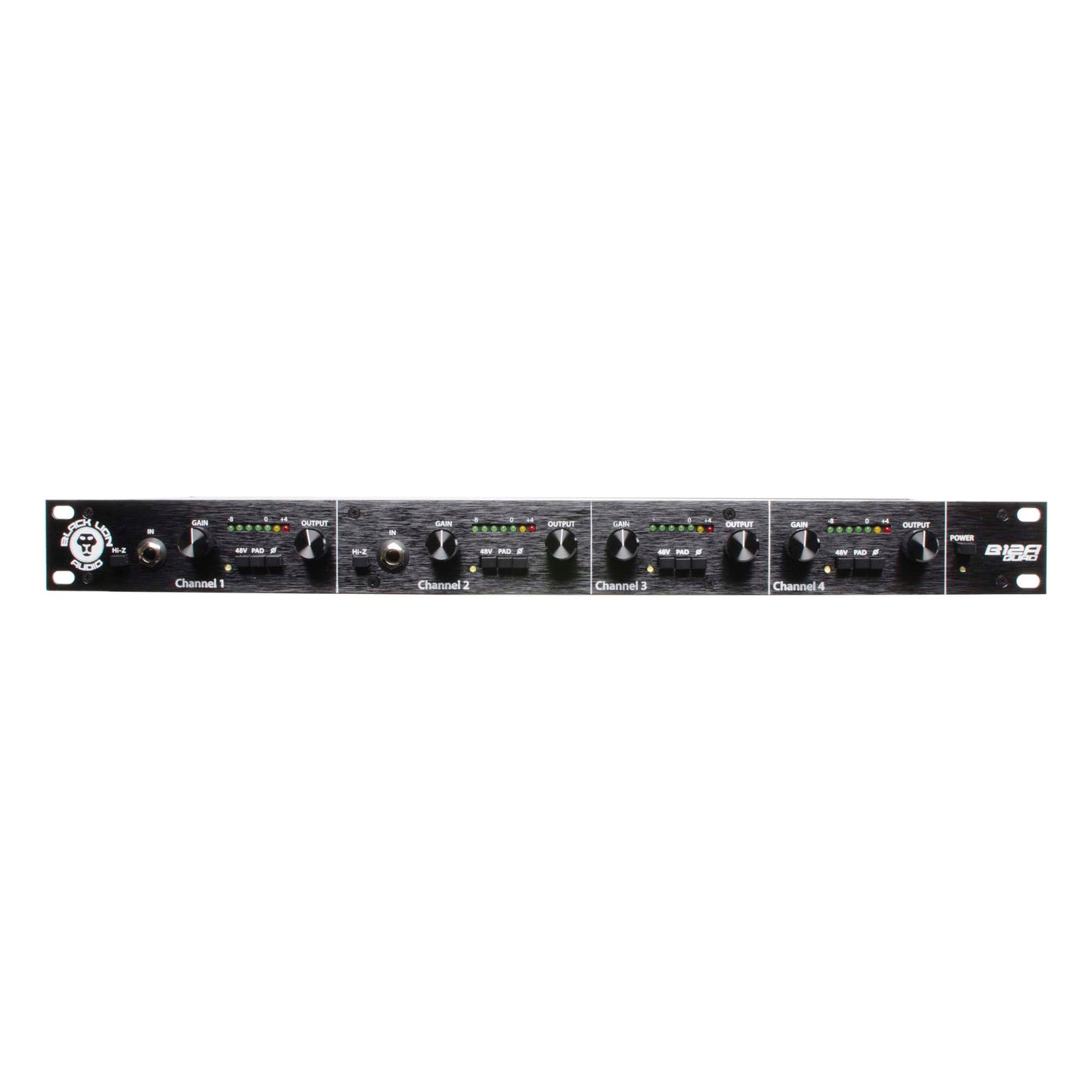 Black Lion Audio BLA B12A Quad Preamp (B12AQUAD)