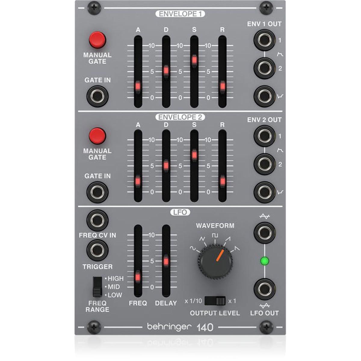 Behringer 297 Dual Portamento Controller and CV Utilities Module for Eurorack (000-DW800-00010)