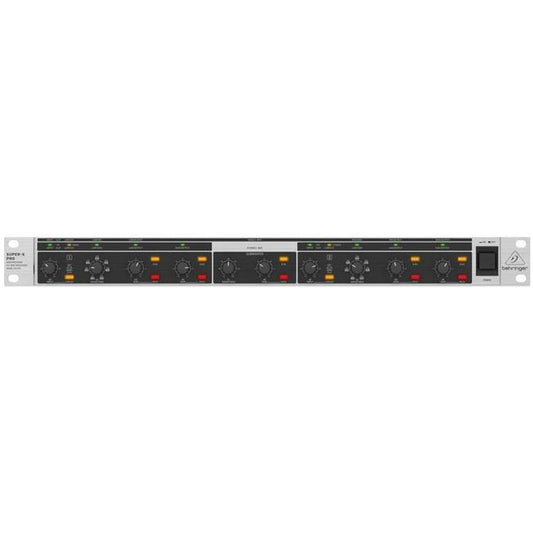 Behringer SUPER-X PRO CX2310 V2 High-Precision Stereo 2-Way/Mono 3-Way Crossover with Subwoofer Output (000-CCS02-00010)
