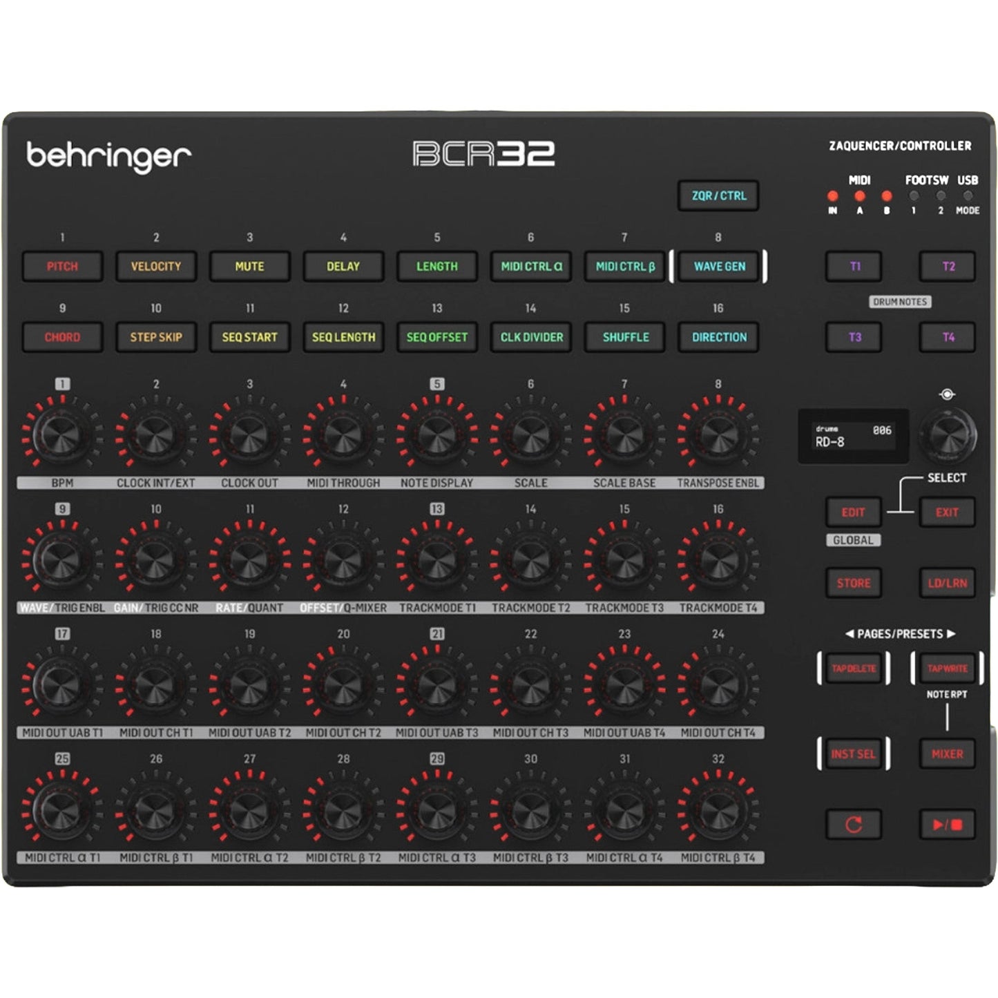 Behringer BCR-32 USB/MIDI Controller  (0715-AAW86-001)