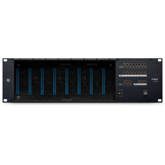 Black Lion Audio PBR 8-500 - 500-Series 8-Slot Rack/PSU with Built-in Patchbay (PBR8500)