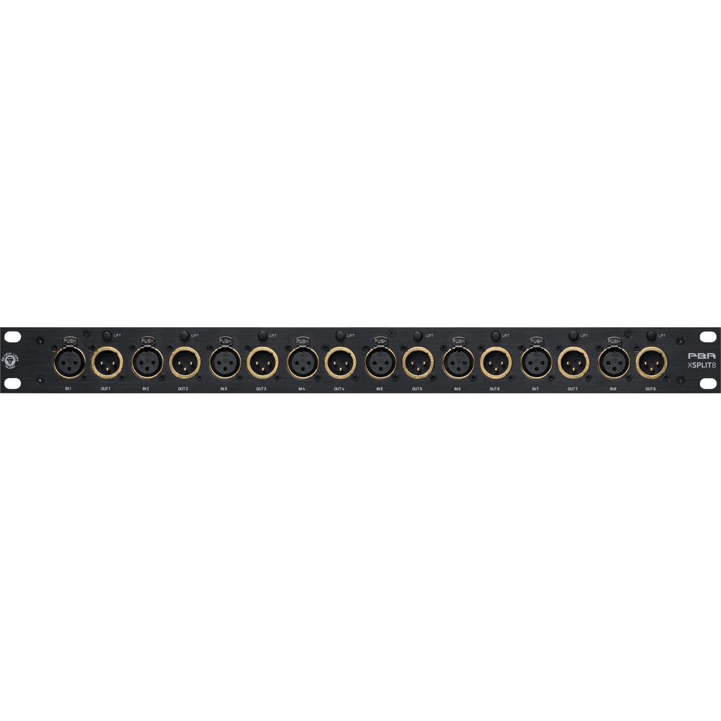 Black Lion Audio XSPLIT8 - 8 Channel Transformer Based Mic Splitter (XSPLIT8)