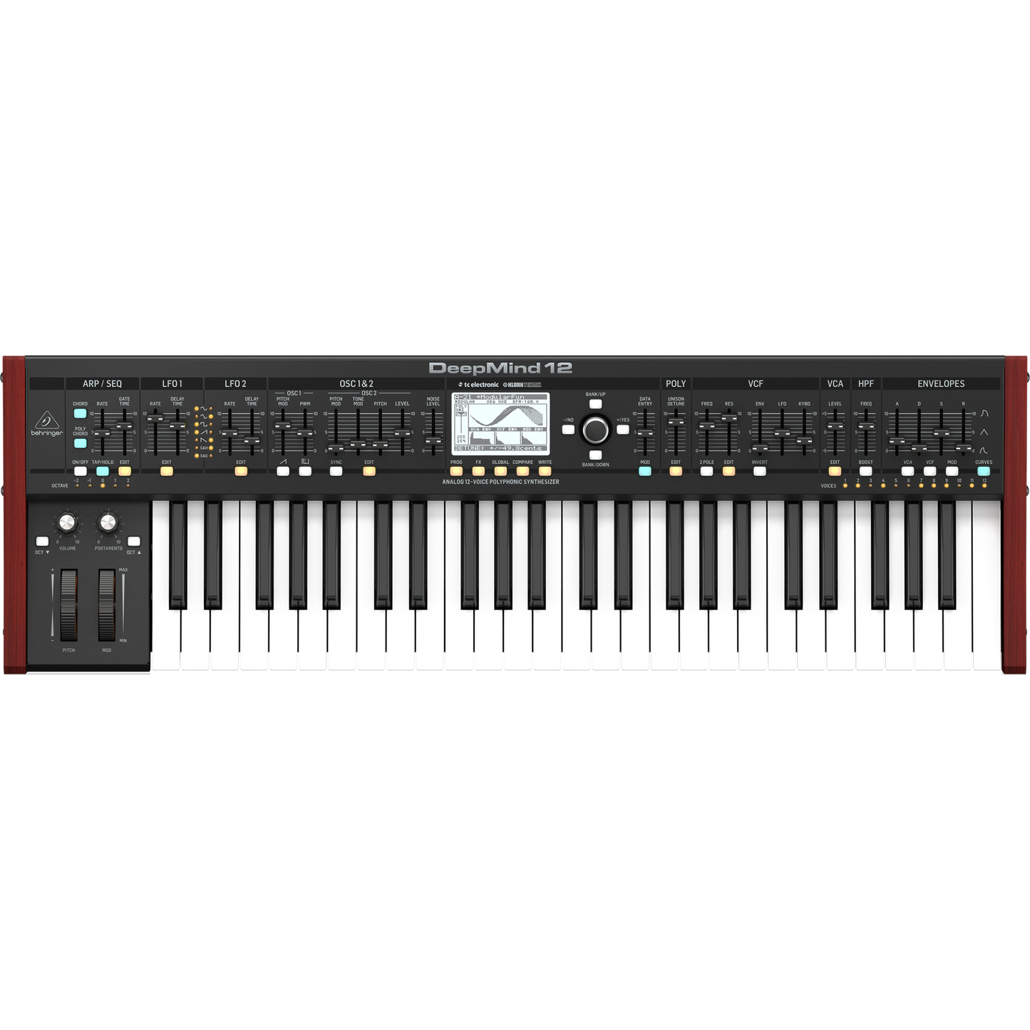 Behringer DeepMind 12 49-Key 12-Voice Analog Synthesizer (DEEPMIND12)