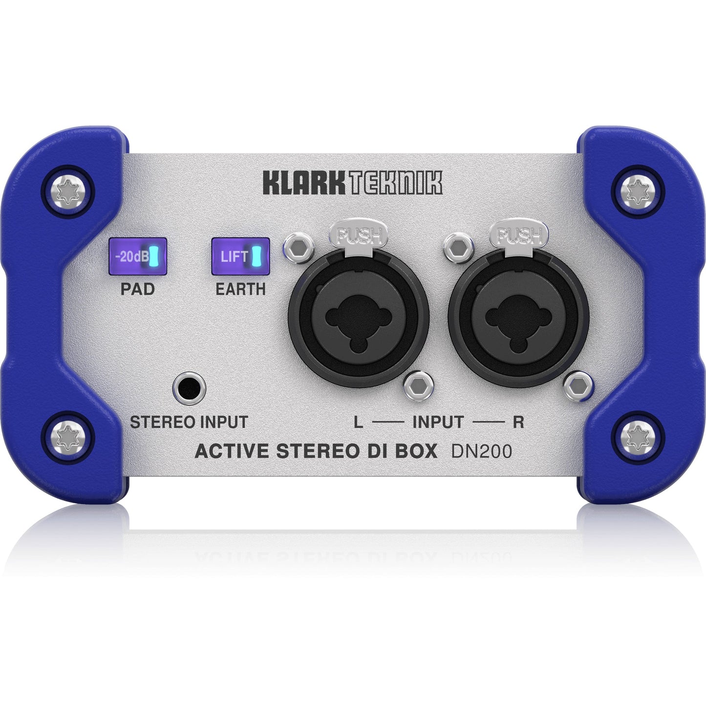 Klark Teknik DN200 V2 2-Channel Active DI Box (DN200 V2)