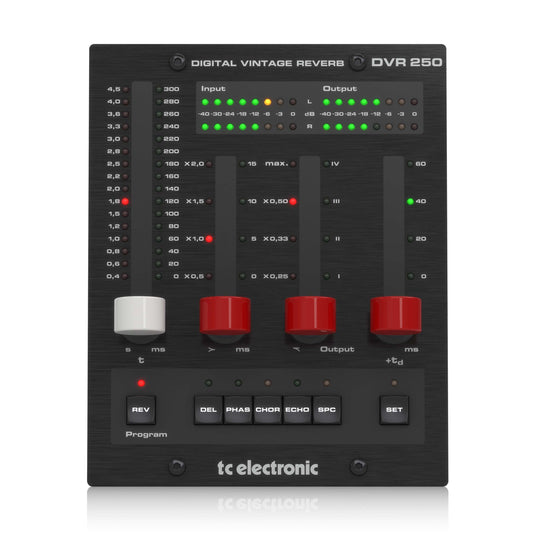 TC Electronic DVR250-DT Digital Vintage Reverb with Hardware Interface (DVR250-DT)
