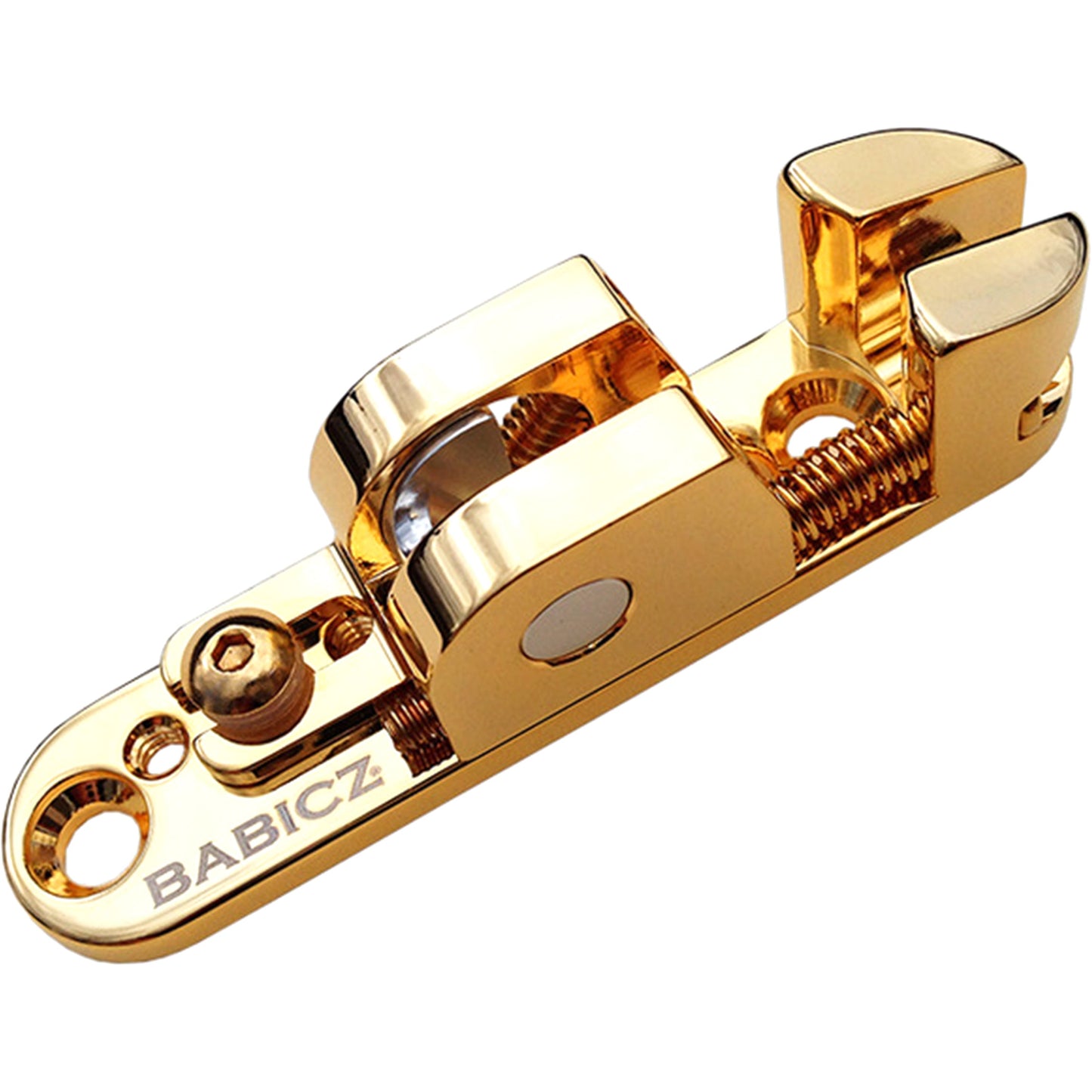 Babicz Full Contact Hardware Bass Bridge Solo Rail Saddle - Gold (FCHSR1GD)