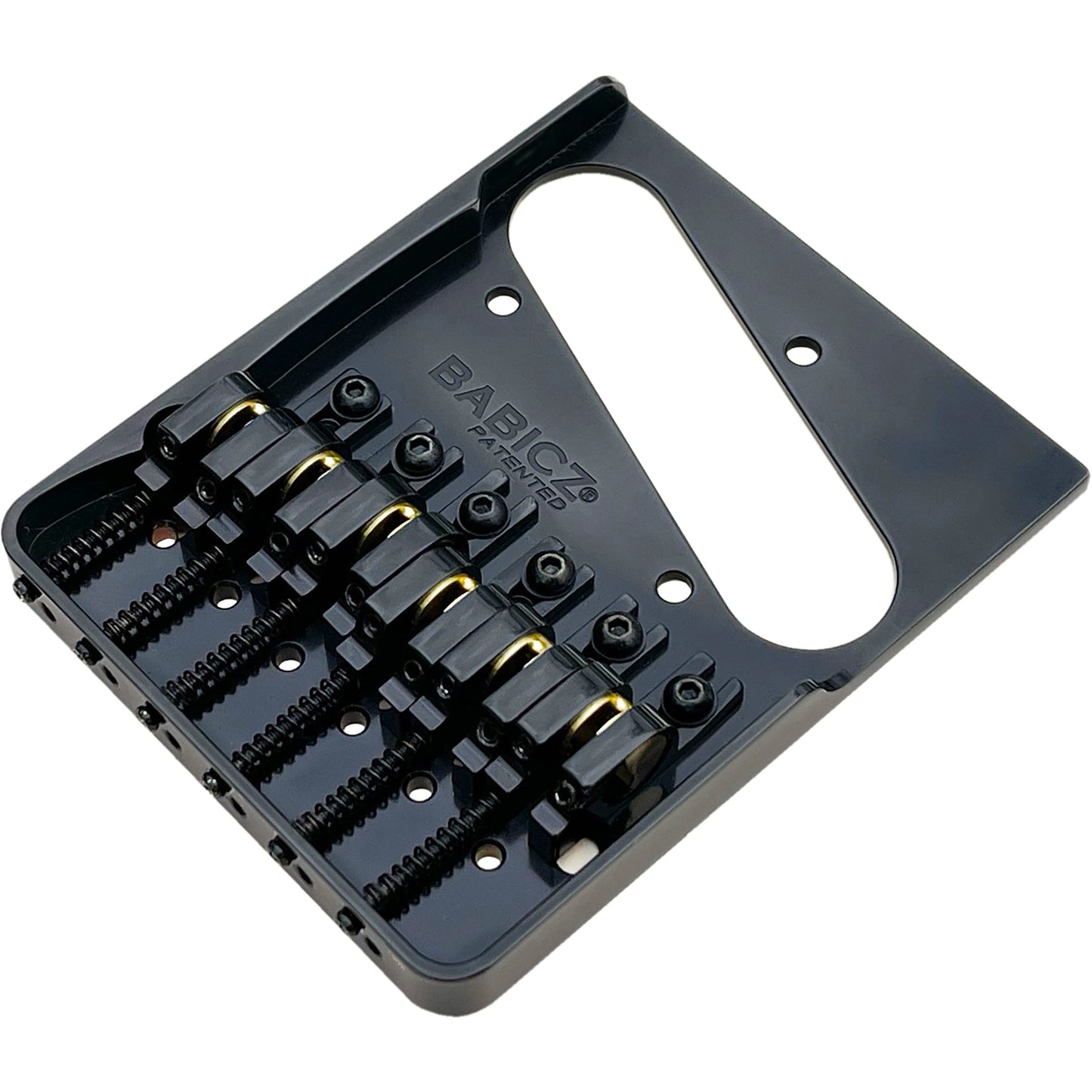 Babicz Full Contact Fch Ashtray Bridge for Telecaster- Black (FCHTELENVBK)