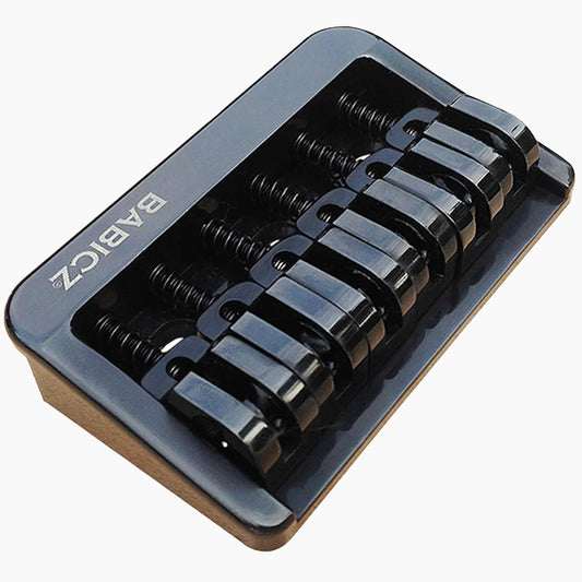 Babicz Full Contact FCH6 FIXED BRIDGE, 6 String BLACK (FCHHT6BK)
