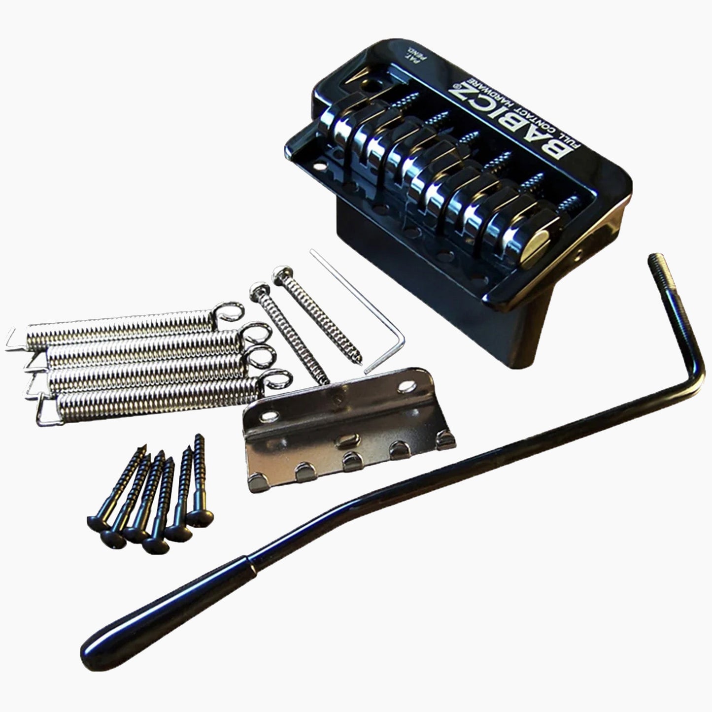 Babicz Full Contact FCH STRAT STYLE TREMOLO, 6 String BLACK (FCHSTRATBK)