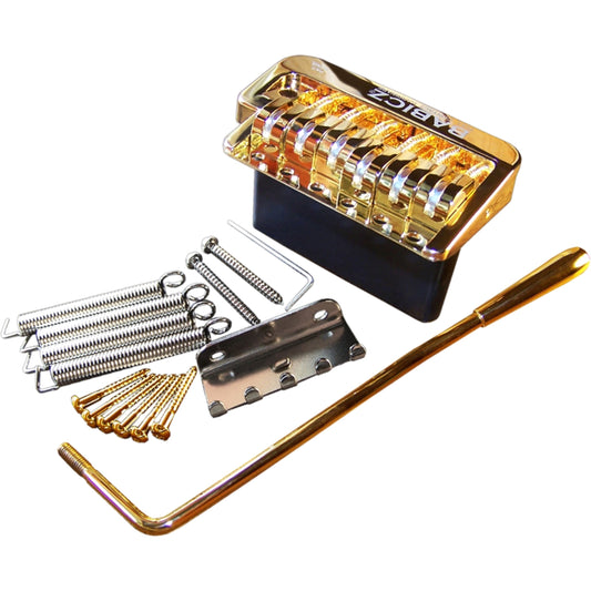 Babicz Full Contact Hardware Original Series Standard Strat Tremolo System - Gold (FCHSTRATGD)