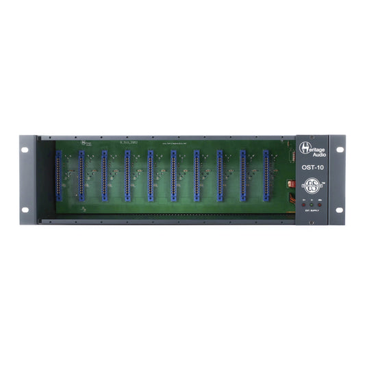 Heritage Audio OST10 V1 10 Slot Rack with OS Tech (HAOST10)