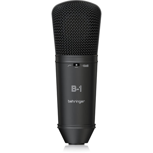 Behringer B-1 Large-Diaphragm Studio Condenser Microphone - Dark Edition (0504-ABB86-001)