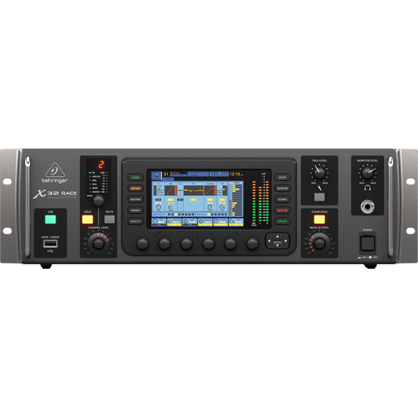 Behringer X Rack Behringer X32 Rack 40-Input-Channel 25-Bus Digital Rack Mixer (000-AWN ...