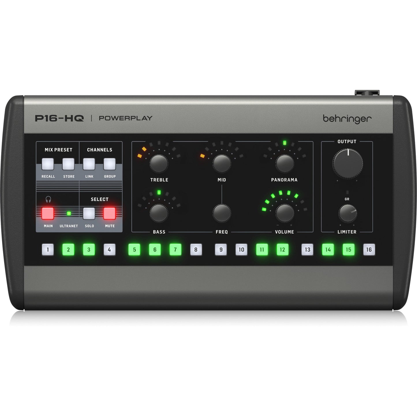 Behringer P16-HQ Powerplay Personal Mixer (0609-AAP86-US1)