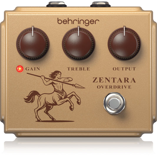 Behringer Zentara Legendary Transparent Boost Overdrive Pedal (0709-AKP86-001)