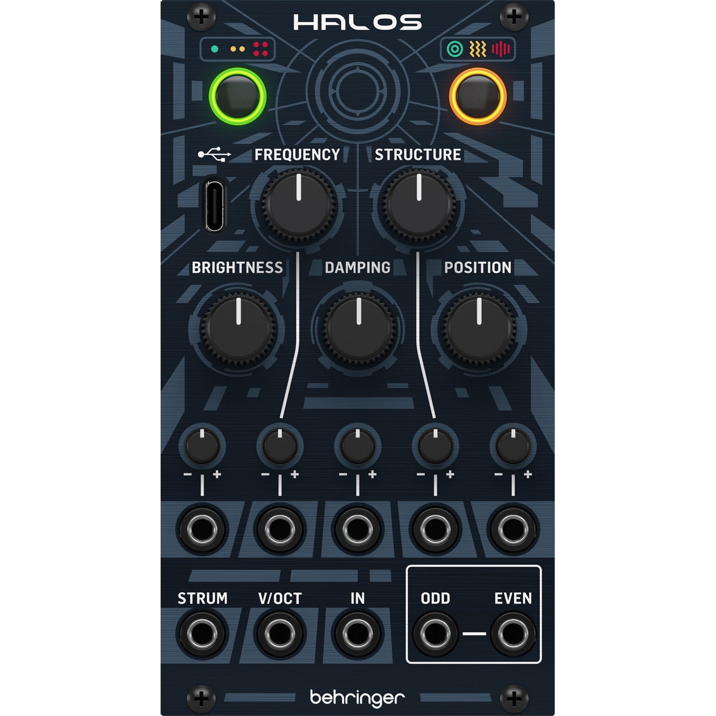 Behringer Halos Physical Modeling Synthesizer for Eurorack (0720-ADN86-001)