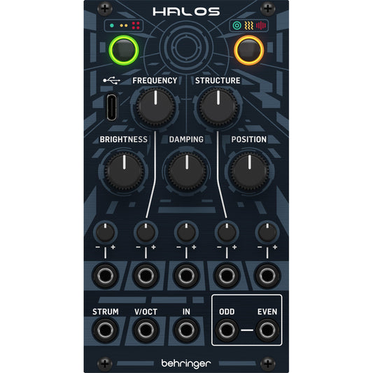 Behringer Halos Physical Modeling Synthesizer for Eurorack (0720-ADN86-001)