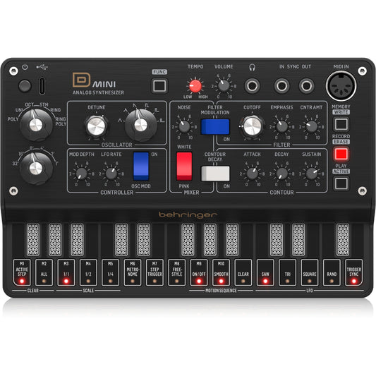 Behringer D-Mini Analog Synthesizer (0722-AAW86-001)