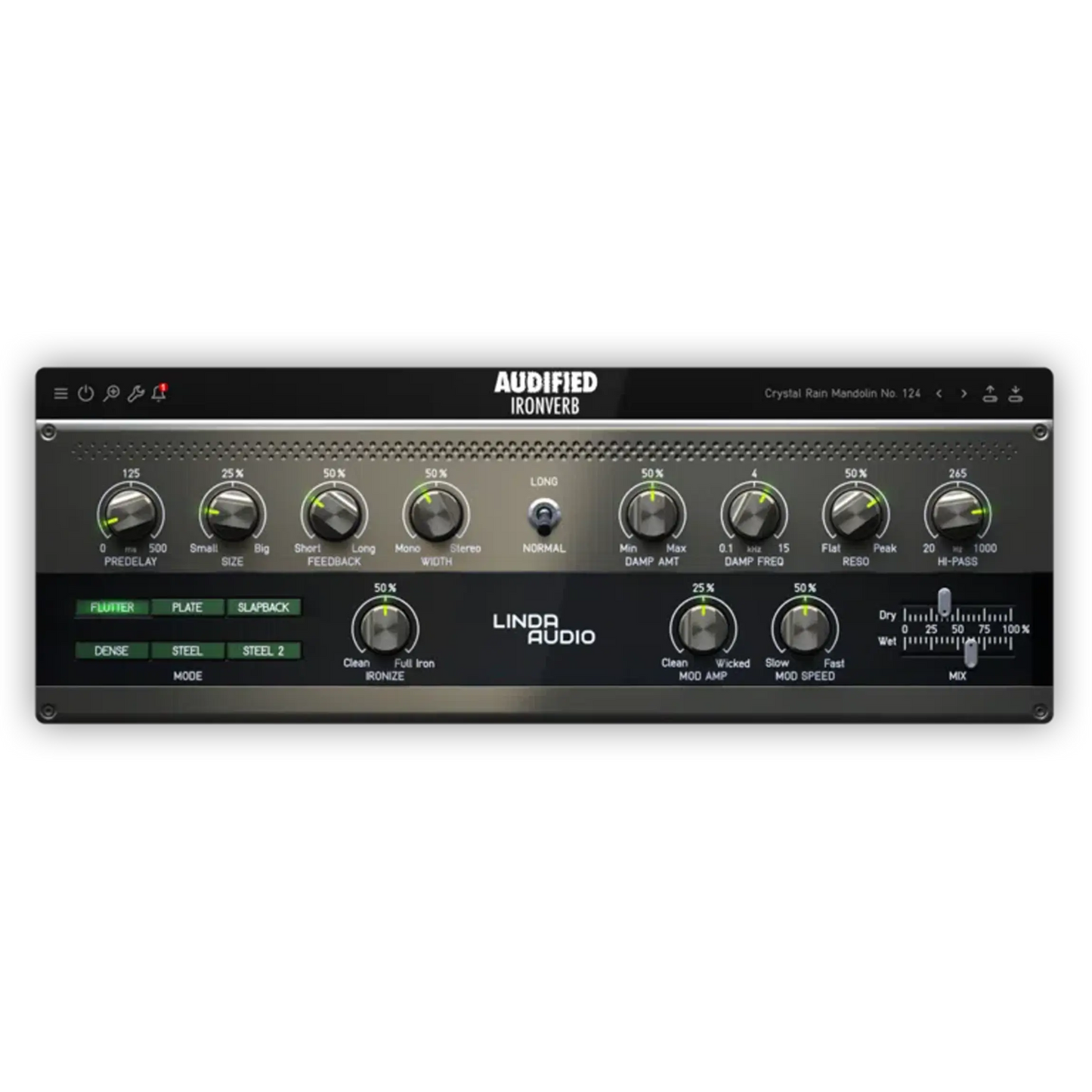 Audified Linda IronVerb Plugin (LINDAIRONVERB)