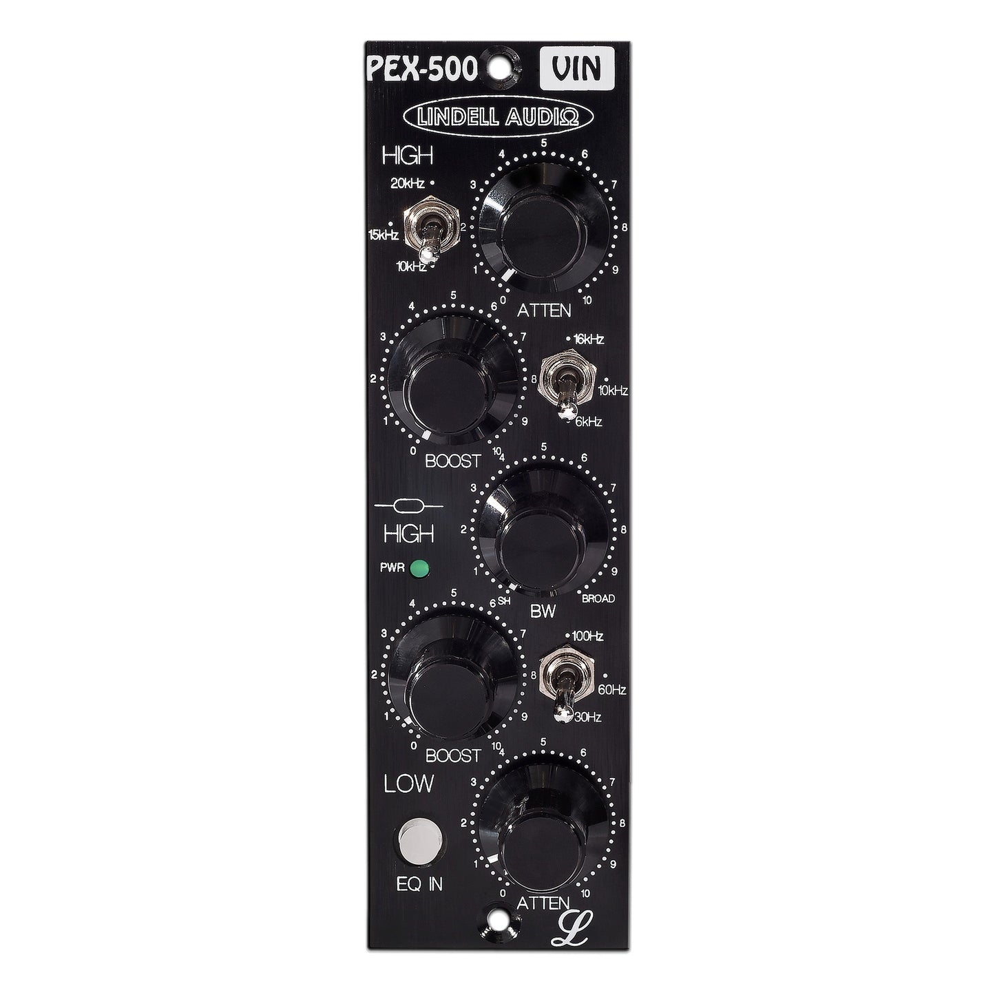 Lindell Audio PEX-500VIN Vintage 500-Series Pultec Equalizer (PEX500VIN)