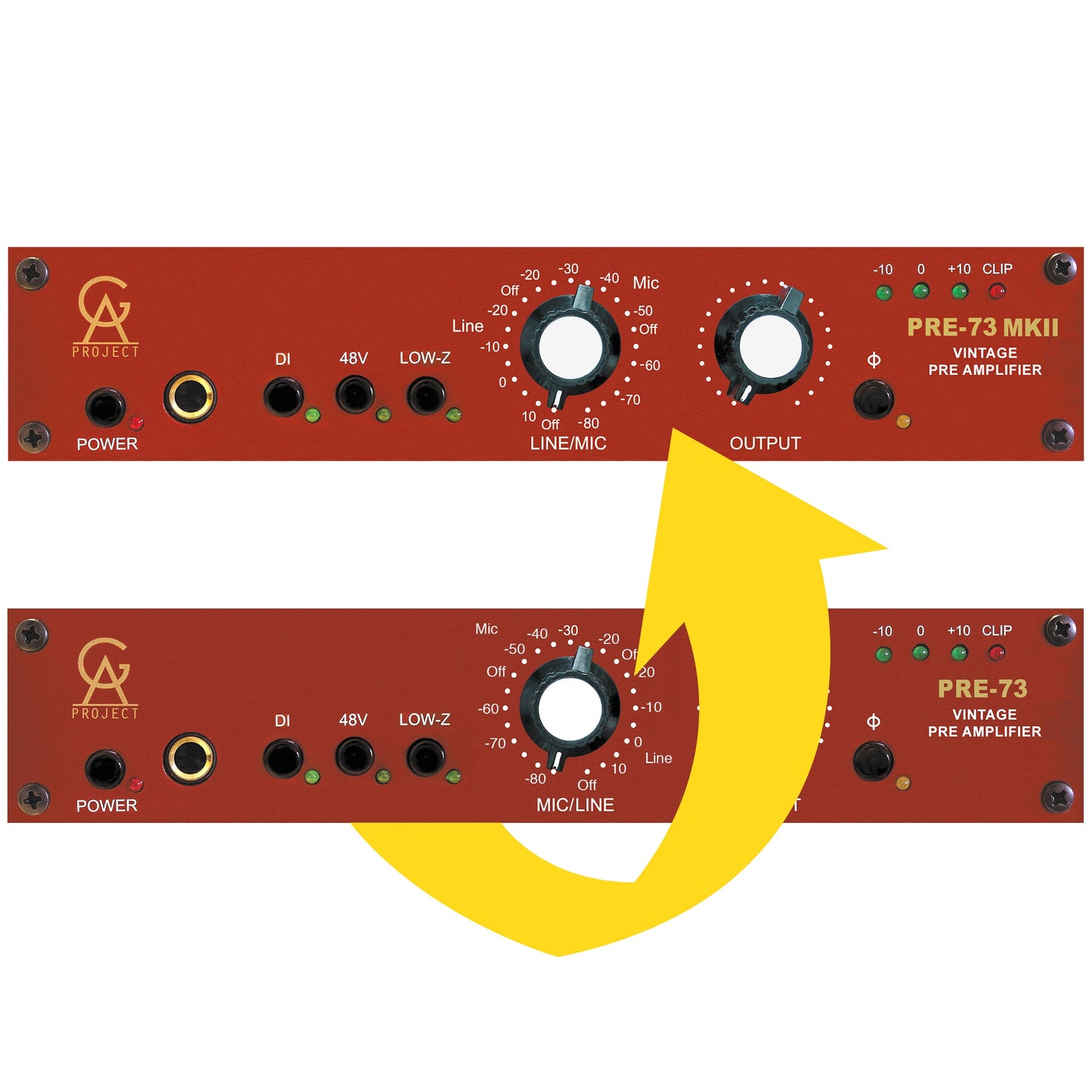 Golden Age PRE73 Upgrade to PRE73 MK2 (PREUPGRADE)
