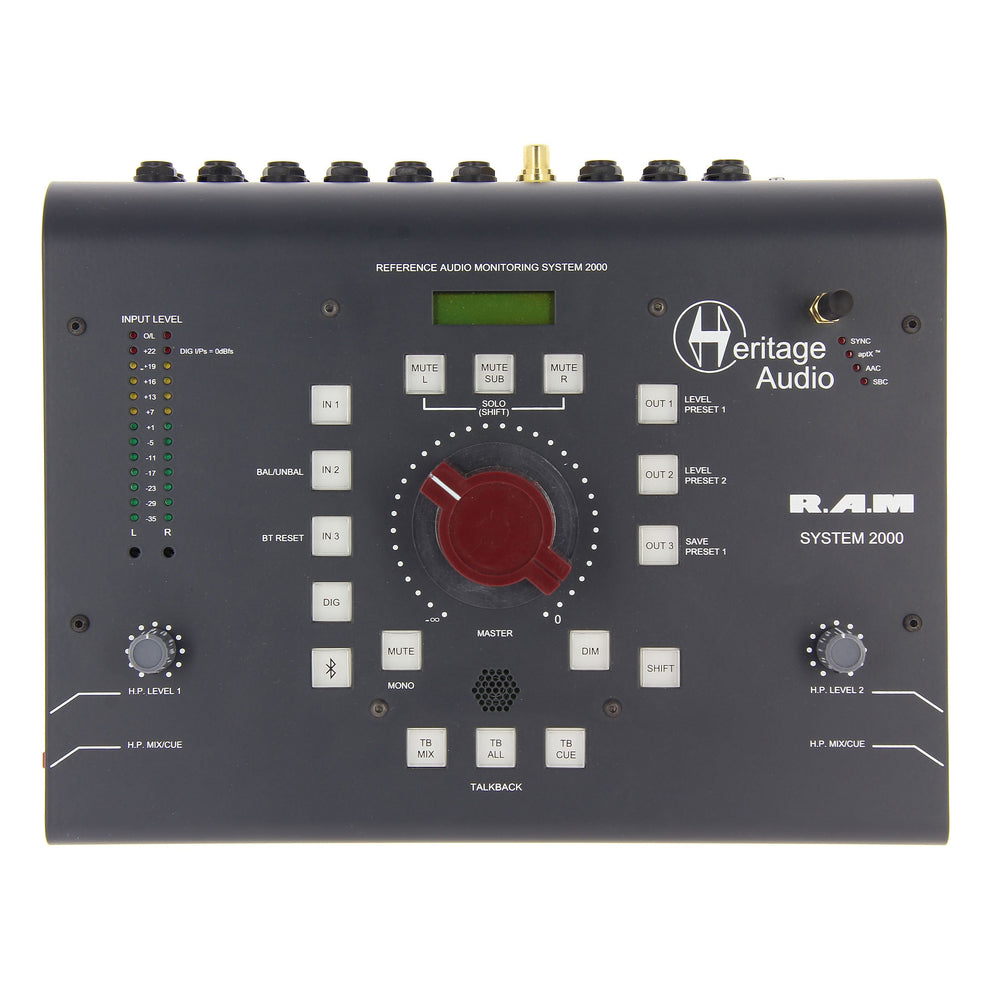 Heritage Audio RAM System 2000 Stereo Desktop Monitoring System with B ...
