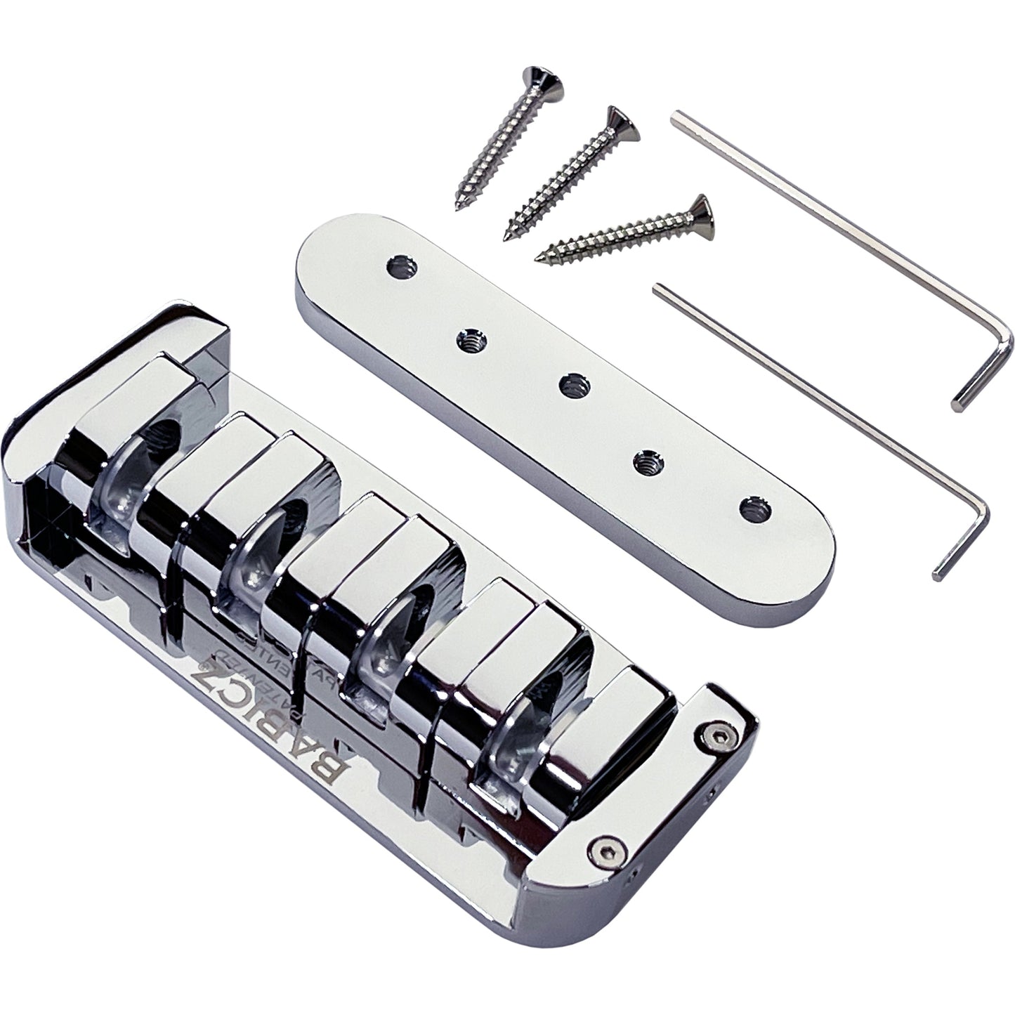 Babicz Full Contact Hardware FCH4 Rickenbacker Bass Bridge - Nickel (FCH4RICKNK)