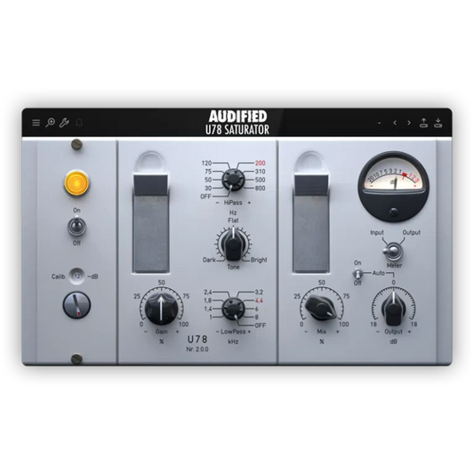 Audified U78 Saturator Plug-in (U78SATURATOR)