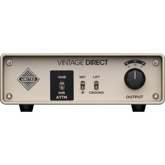 United Studio Technologies Vintage Direct - Vintage-Style Large-Transformer Direct Box (VINTAGEDIRECT)