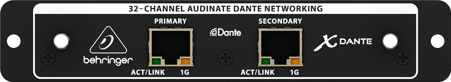 Behringer X-DANTE Audinate Dante Expansion Card for X32 (000-AZR00-00010)
