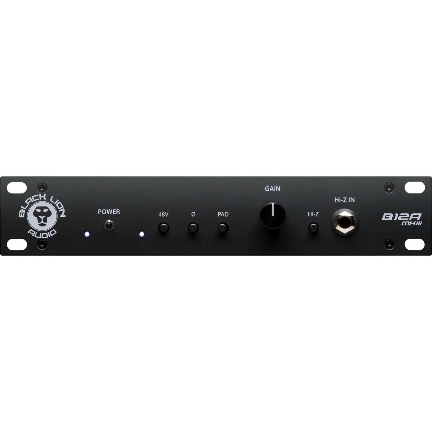Black Lion Audio B12A MKIII Half-Rack American-Styled Preamp (B12AMK3)