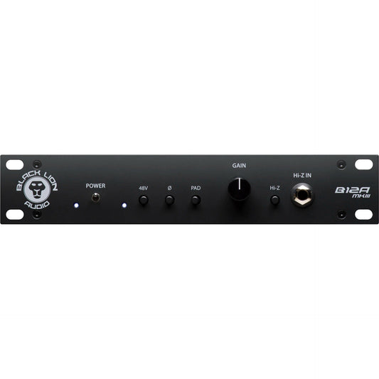 Black Lion Audio B12A MKIII Half-Rack American-Styled Preamp (B12AMK3)