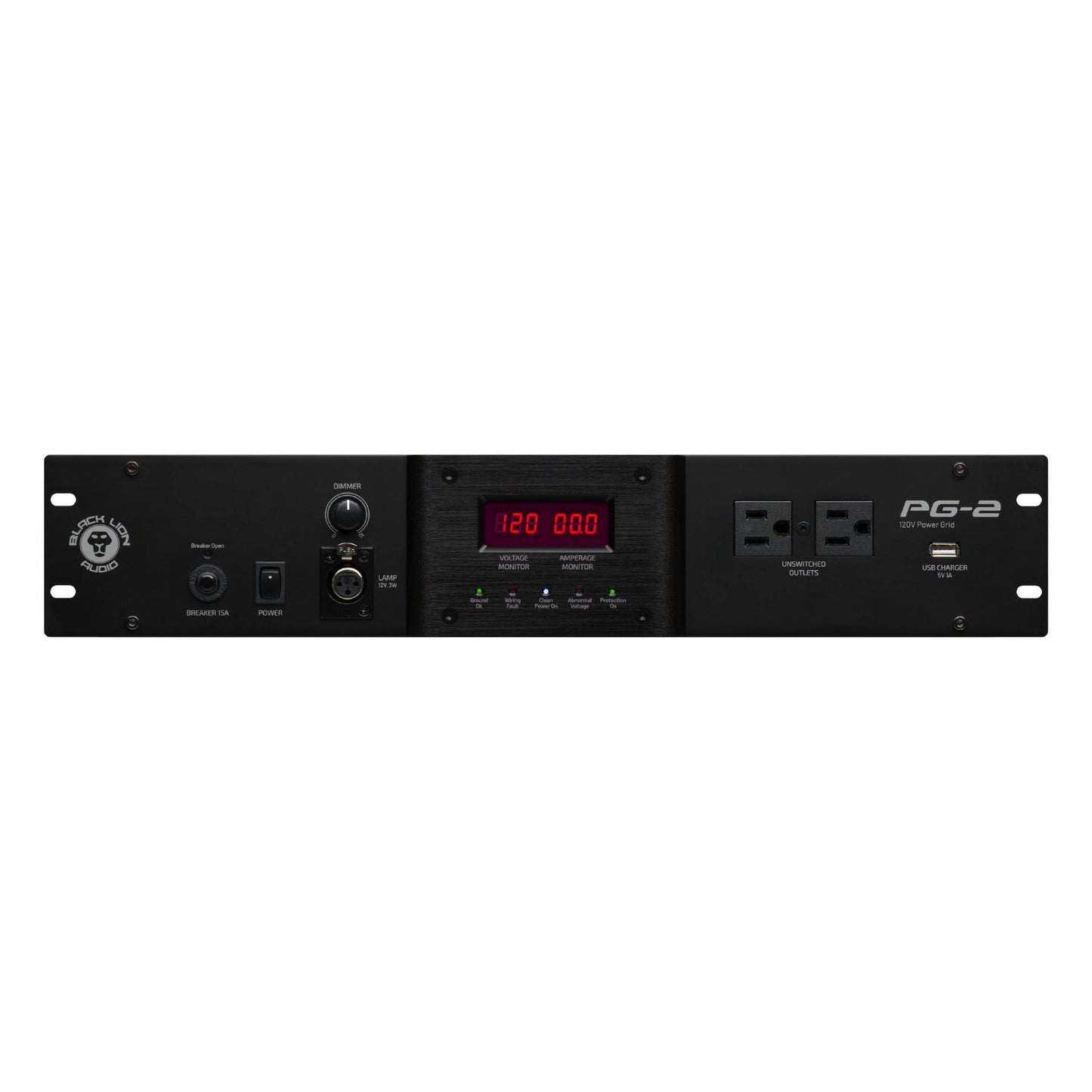 Black Lion Audio BLA PG-2 Rack Mount (2U) Professional Power Conditioner (BLAPG2)