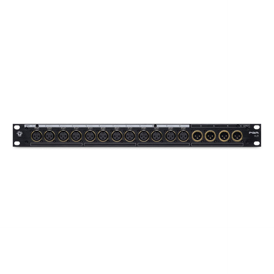 Black Lion Audio PBR-XLR - 16-Point Gold-Plated XLR Patchbay (PBR-XLR)
