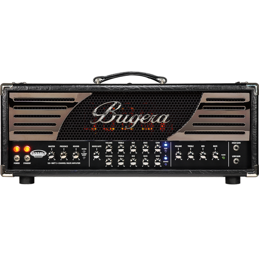 Bugera 333XL Infinium Hardcore 120-Watt 3-Channel Tube Amplifier Head (333XLINFINIUM)