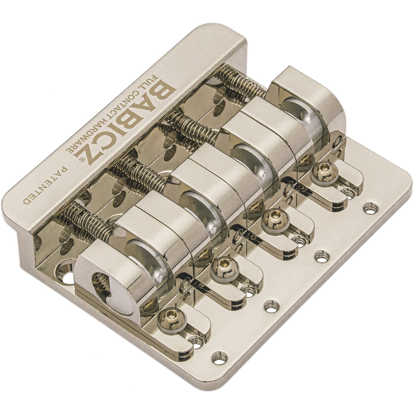 Babicz Full Contact Hardware FCH4 Bass Bridge - Nickel (FCH4NK)
