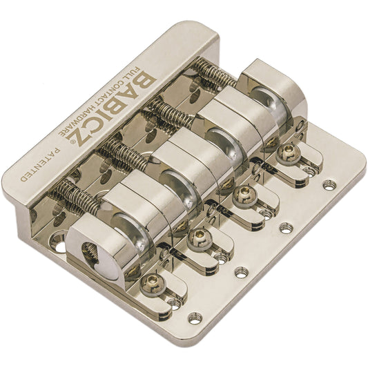 Babicz Full Contact Hardware FCH4 Bass Bridge - Nickel (FCH4NK)